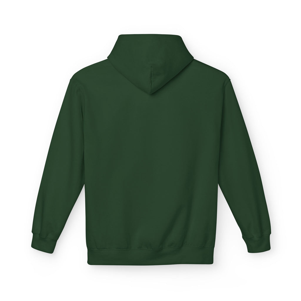 Powder Horn Hoodie / White Logo / Front Only