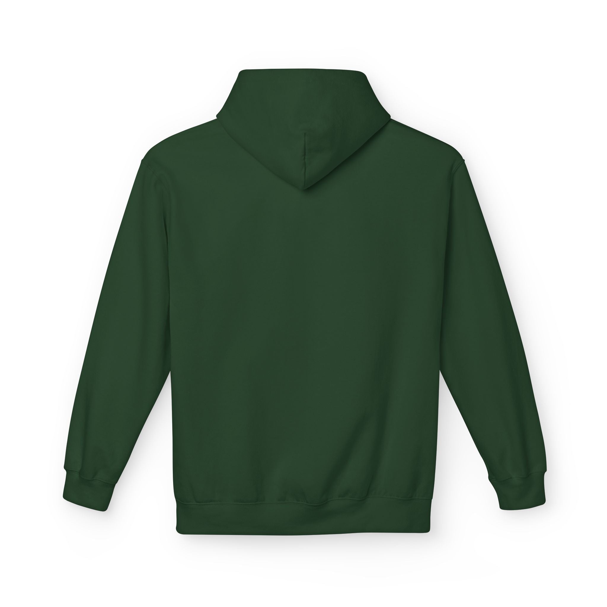 Powder Horn Hoodie / White Logo / Front Only