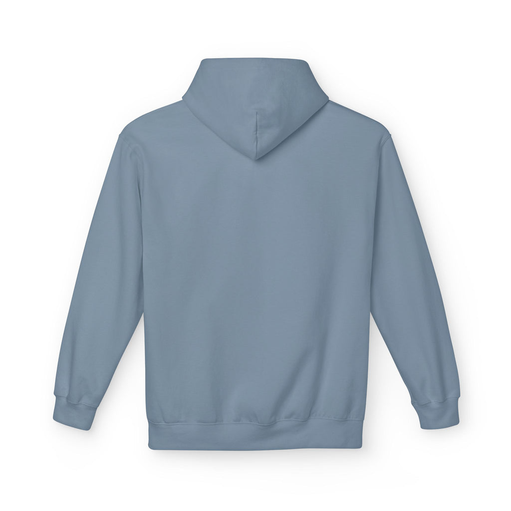Powder Horn Hoodie / White Logo / Front Only
