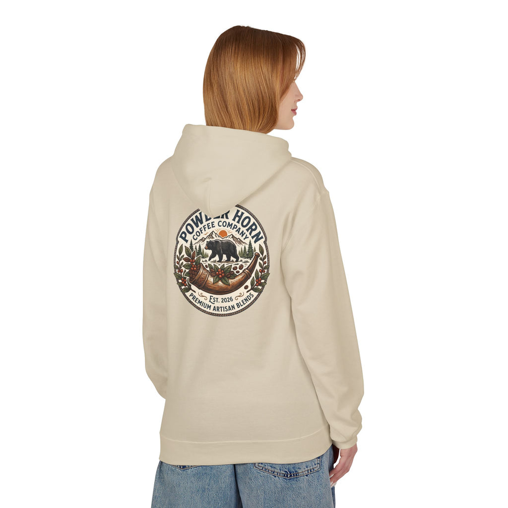 Powder Horn Bear Logo Hoodie