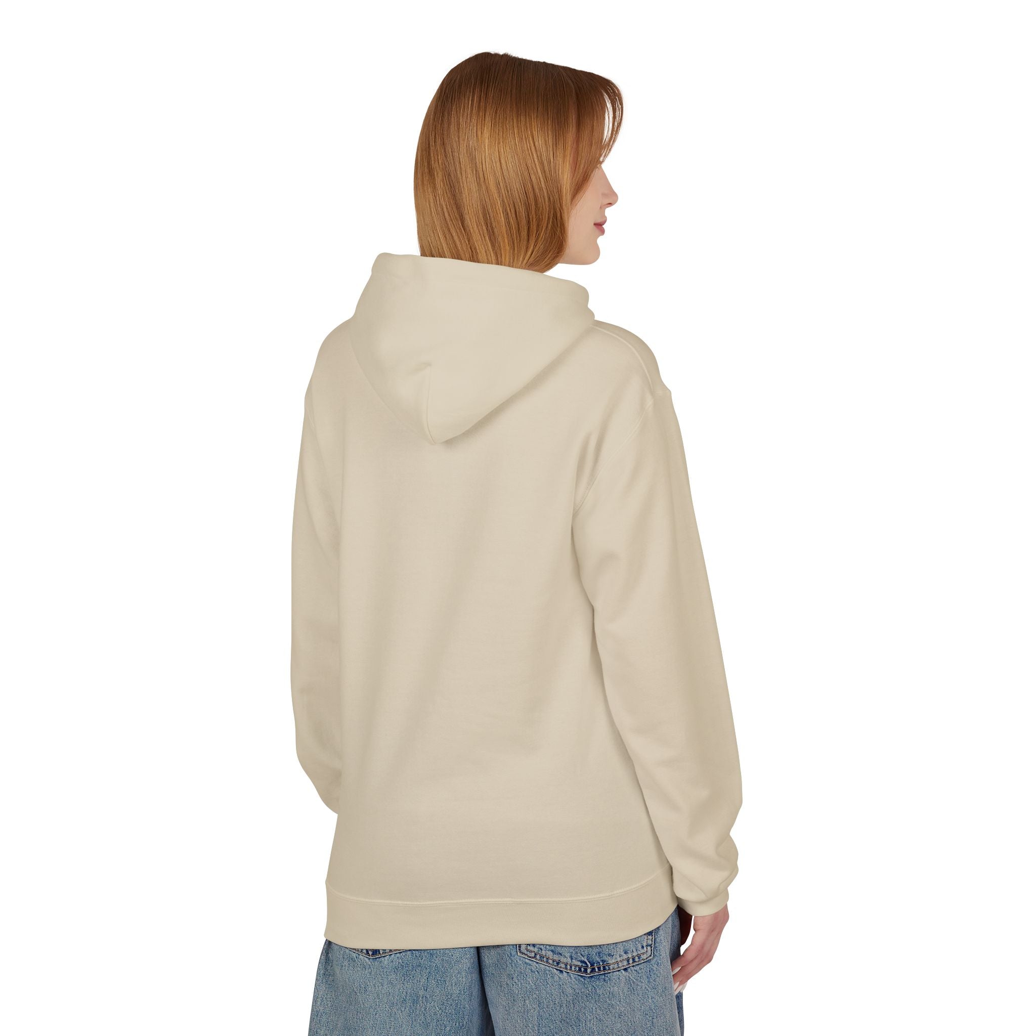 Powder Horn Hoodie / White Logo / Front Only