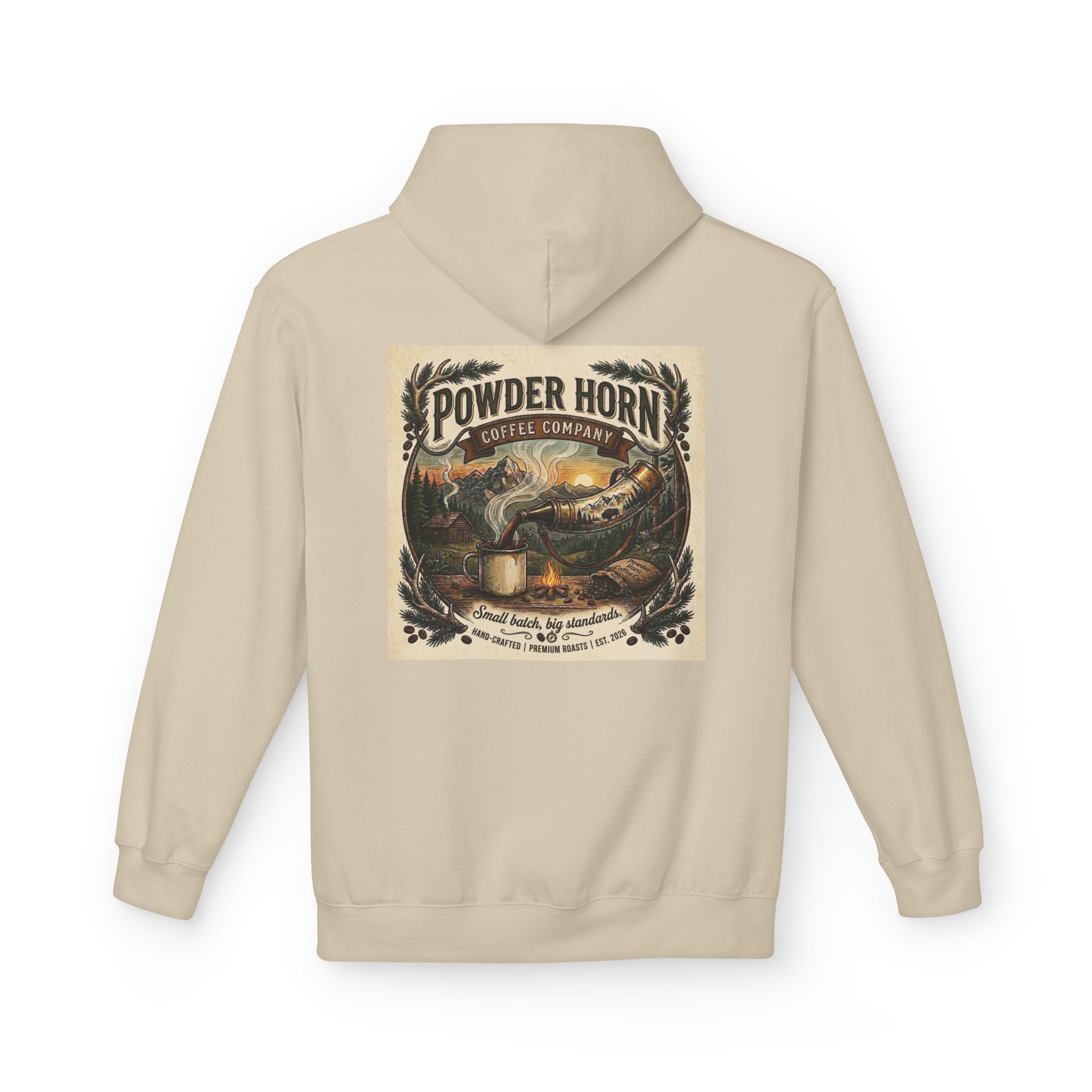 Powder Horn Vintage Hoodie