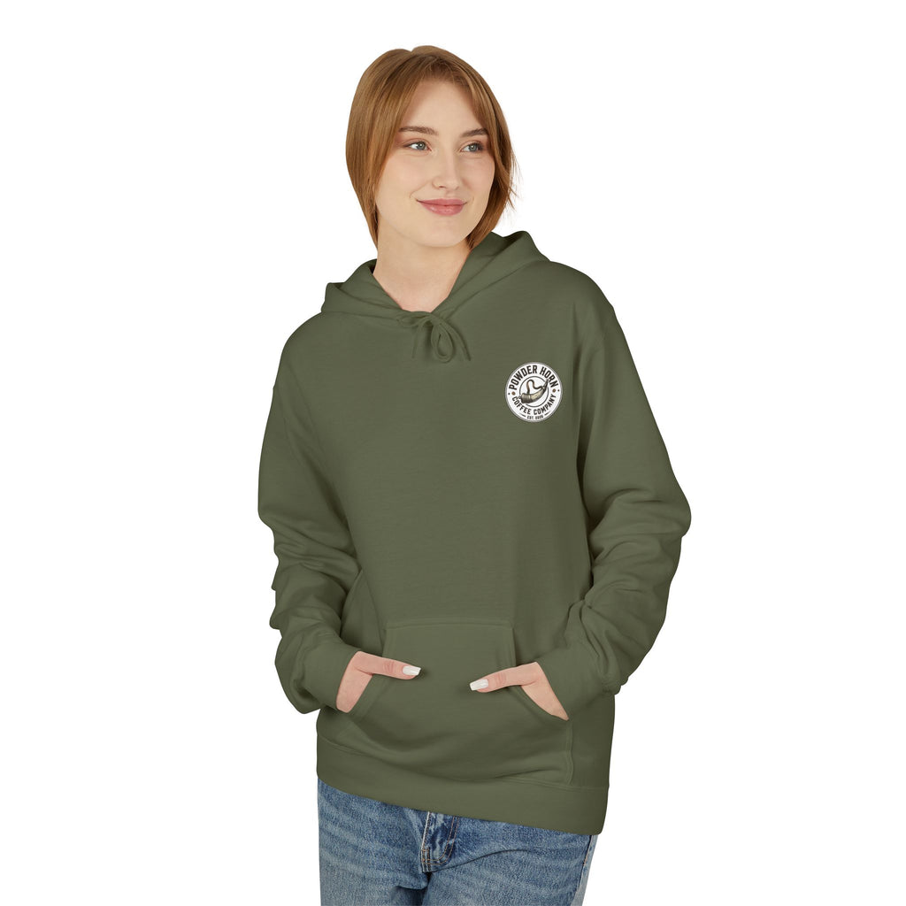 Powder Horn Graphic Hoodie / Frontier