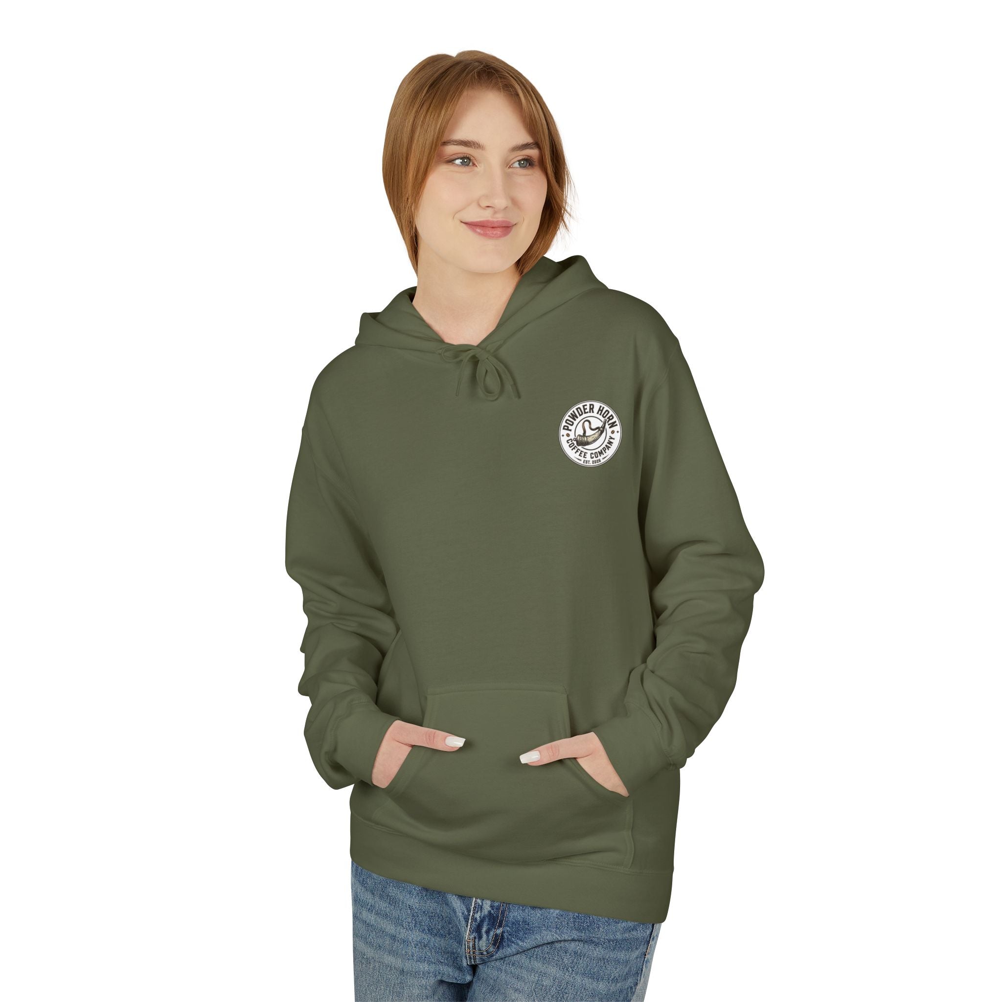 Powder Horn Graphic Hoodie / Frontier