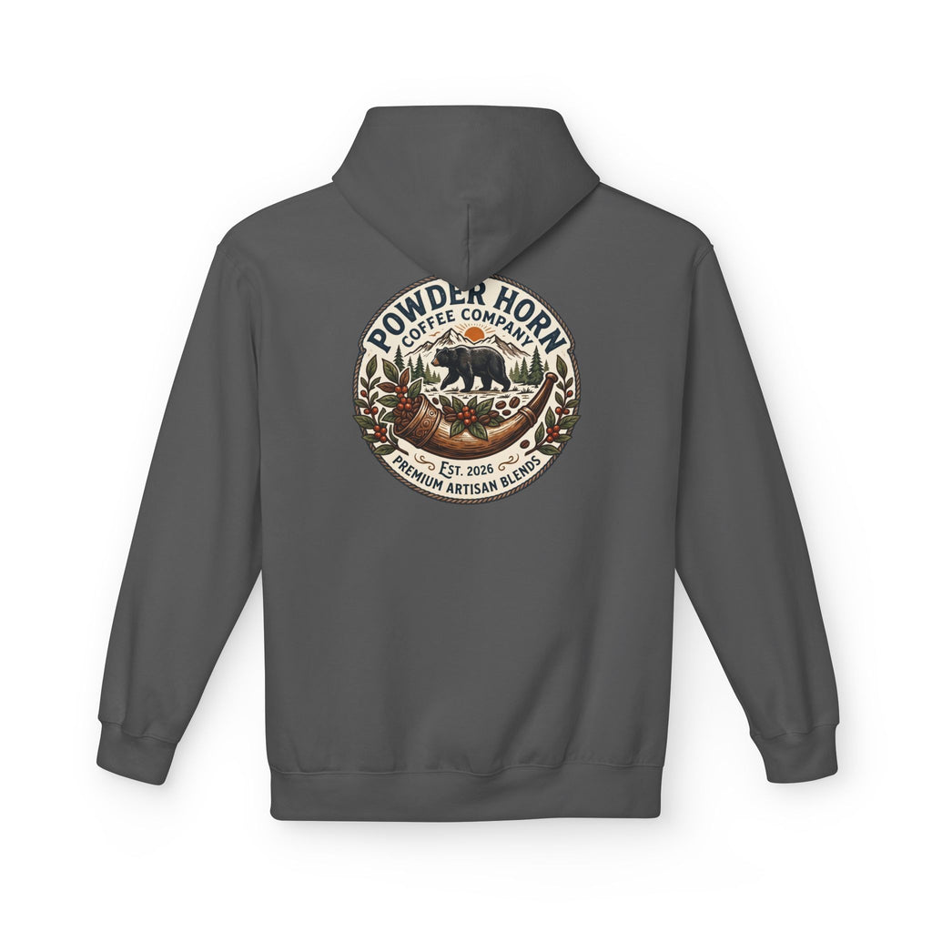 Powder Horn Bear Logo Hoodie