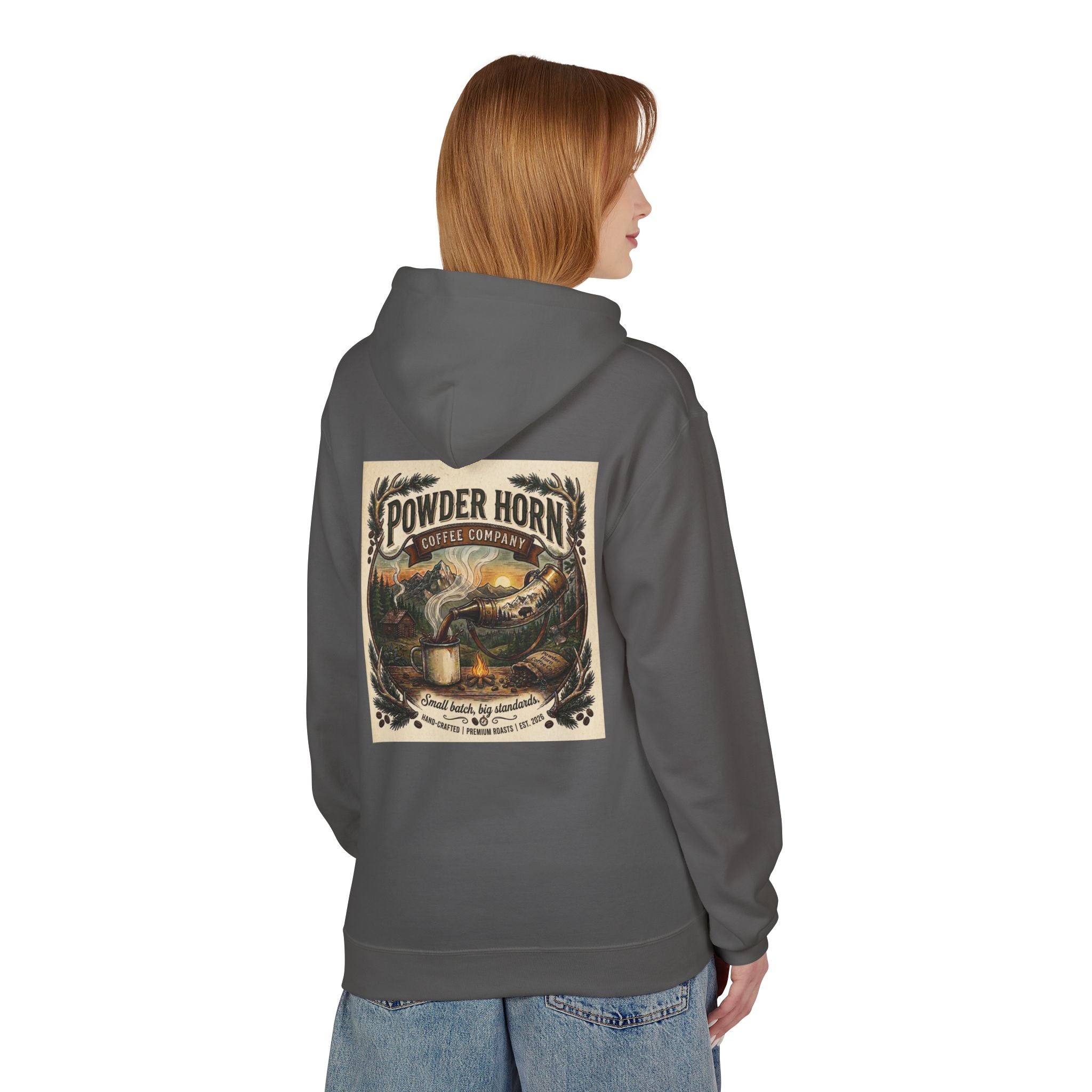 Powder Horn Vintage Hoodie