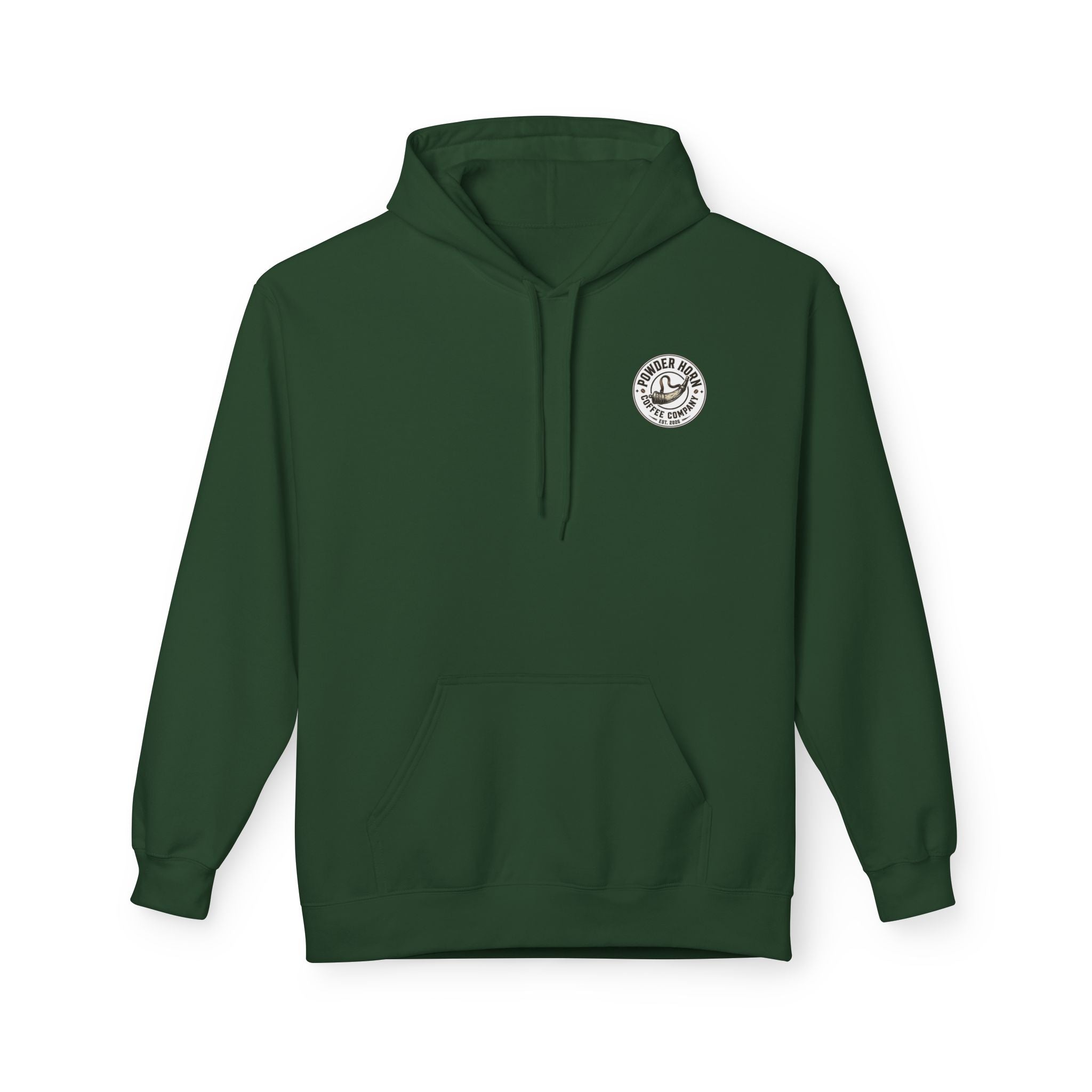 Powder Horn Bear Logo Hoodie