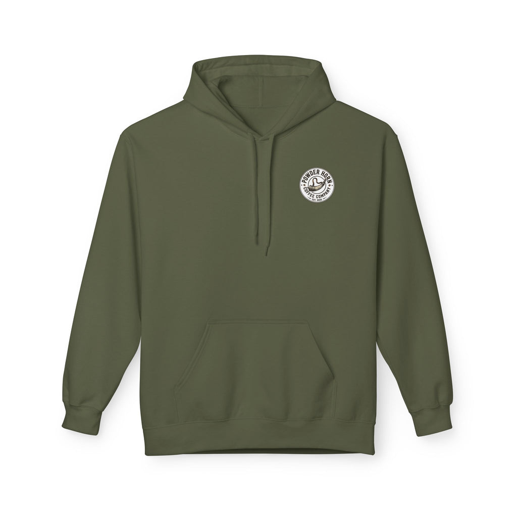 Powder Horn Graphic Hoodie / Frontier