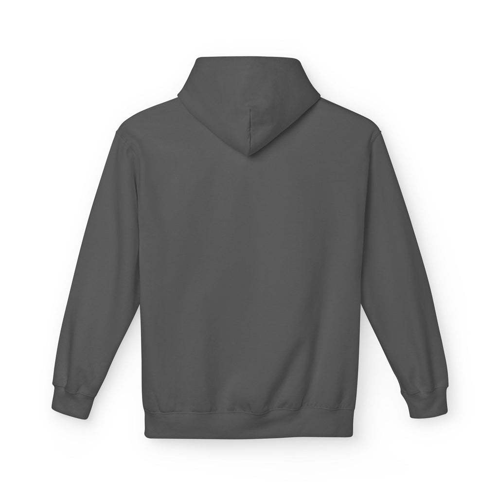 Powder Horn Hoodie / White Logo / Front Only