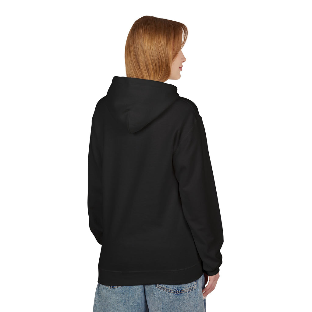 Powder Horn Hoodie / White Logo / Front Only