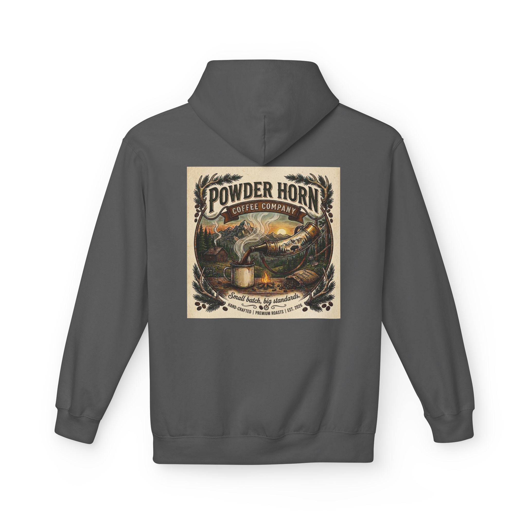 Powder Horn Vintage Hoodie