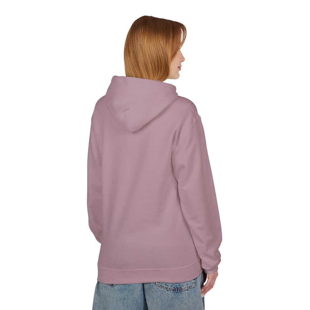 Powder Horn Hoodie / White Logo / Front Only