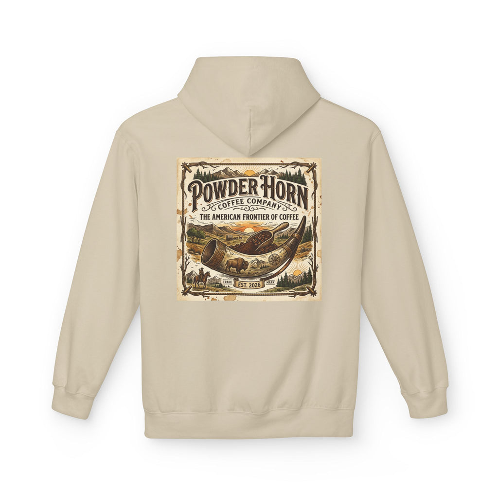 Powder Horn Graphic Hoodie / Frontier