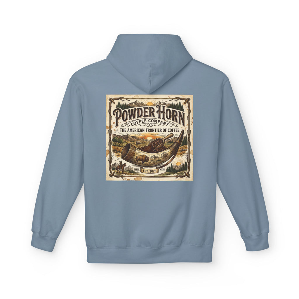 Powder Horn Graphic Hoodie / Frontier