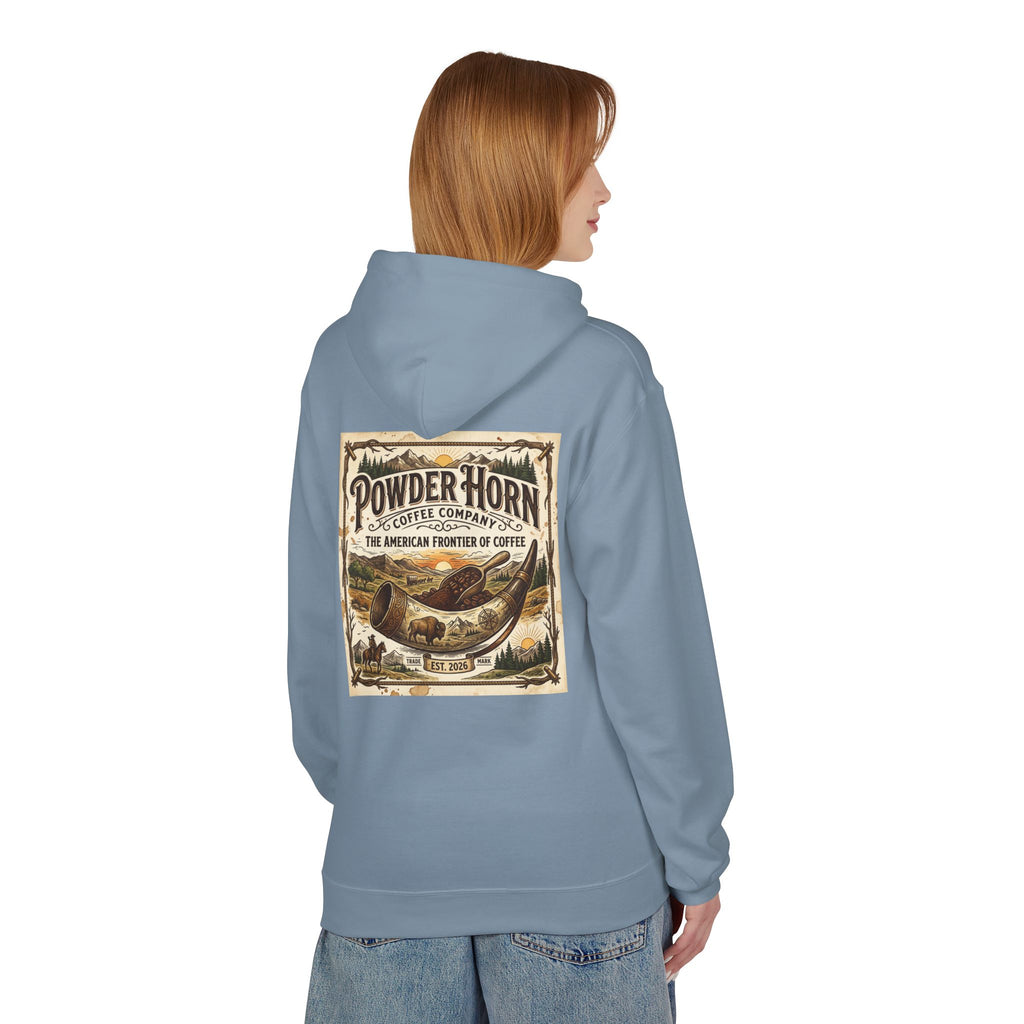 Powder Horn Graphic Hoodie / Frontier